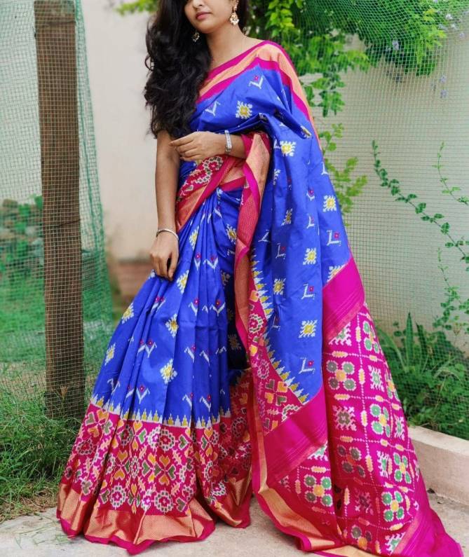 Handloom Zari Patta 11 Fancy Printed Regular Wear Latest Saree Collection